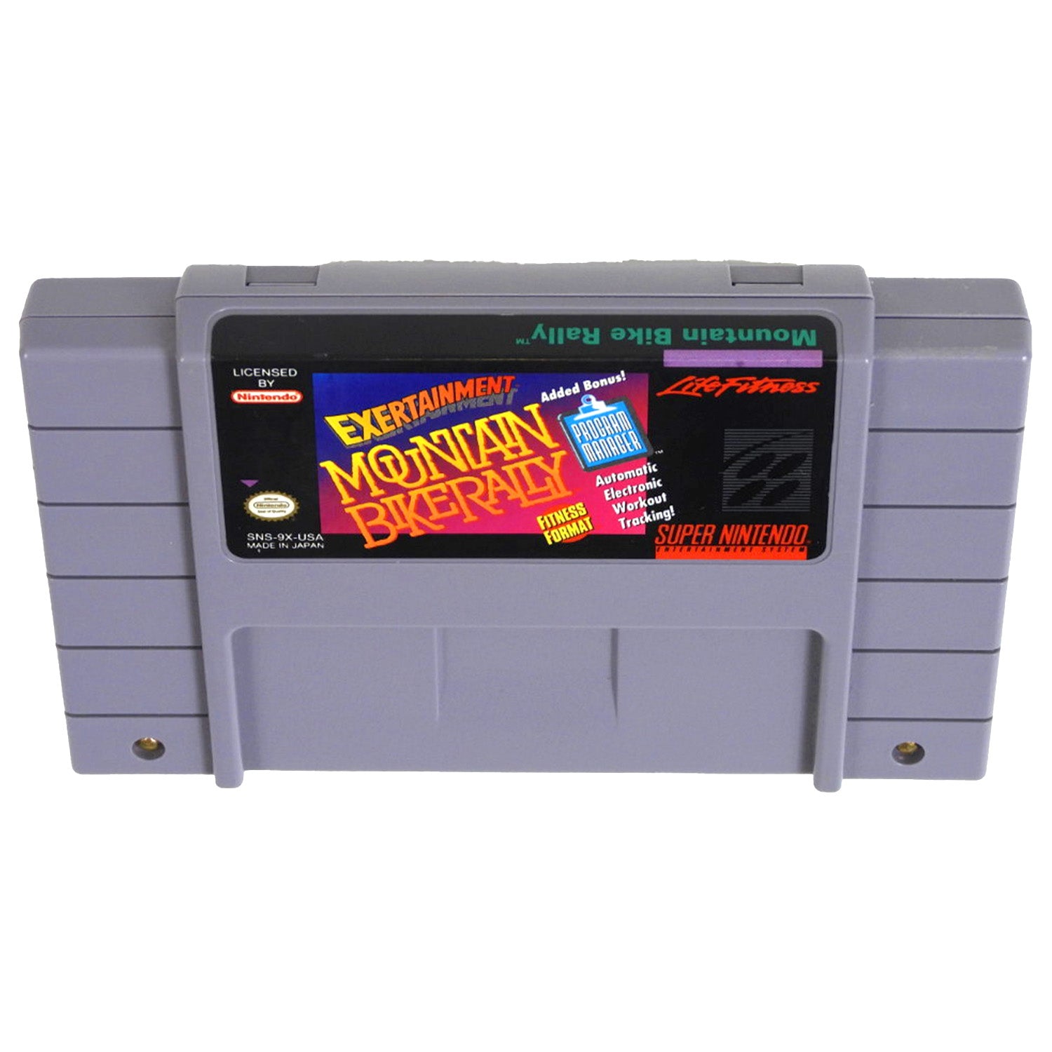 Exertainment Mountain Bike Rally (Super Nintendo / SNES)