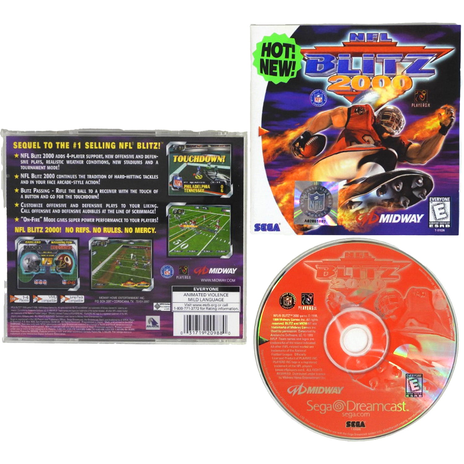 NFL Blitz 2000 (Sega Dreamcast)