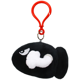 Porte-clés en peluche Super Mario Bros Bullet Bill 4" [Little Buddy]