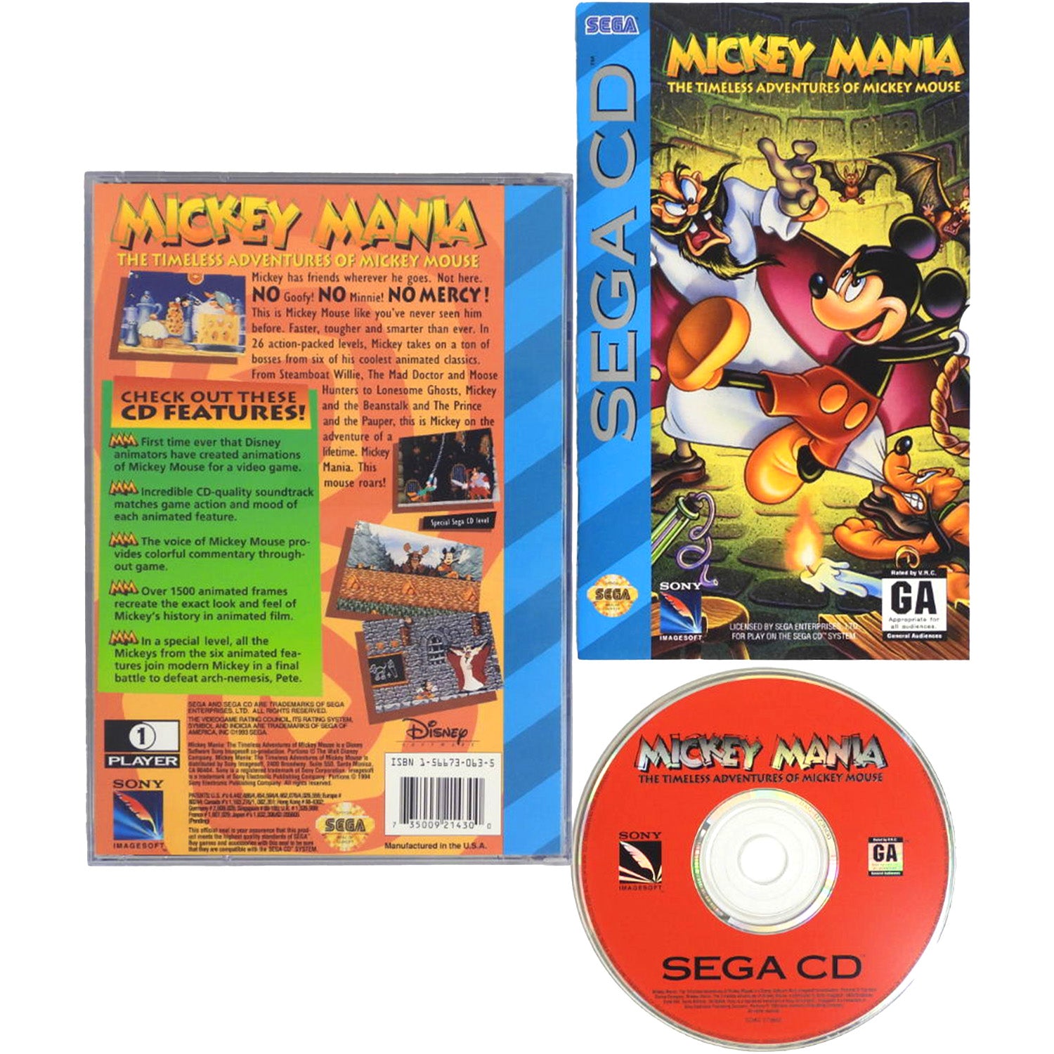 Mickey Mania (Sega CD)