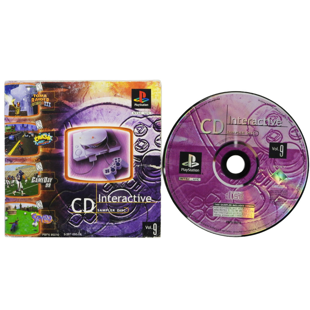 Interactive CD Sampler Disk Volume 9 (PlayStation / PS1)