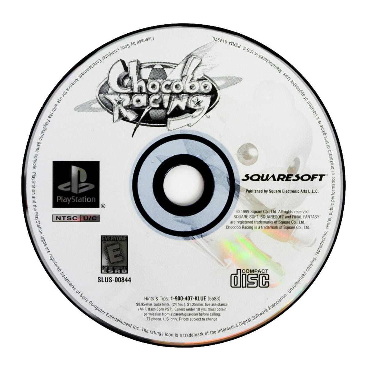 Chocobi Racing Chocobo Racing (PlayStation / PS1) – Retro MTL