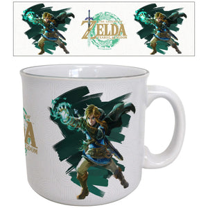 Tasse en Céramique Tears of the Kingdom Link Attaque 20 oz