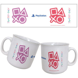 Tasse en céramique icônes de boutons d'action PlayStation 20 oz