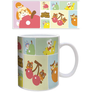 Tasse en céramique Animal Crossing Personnages en grille 11 oz