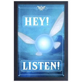 Legend of Zelda Navi "Hey Listen!" Frame