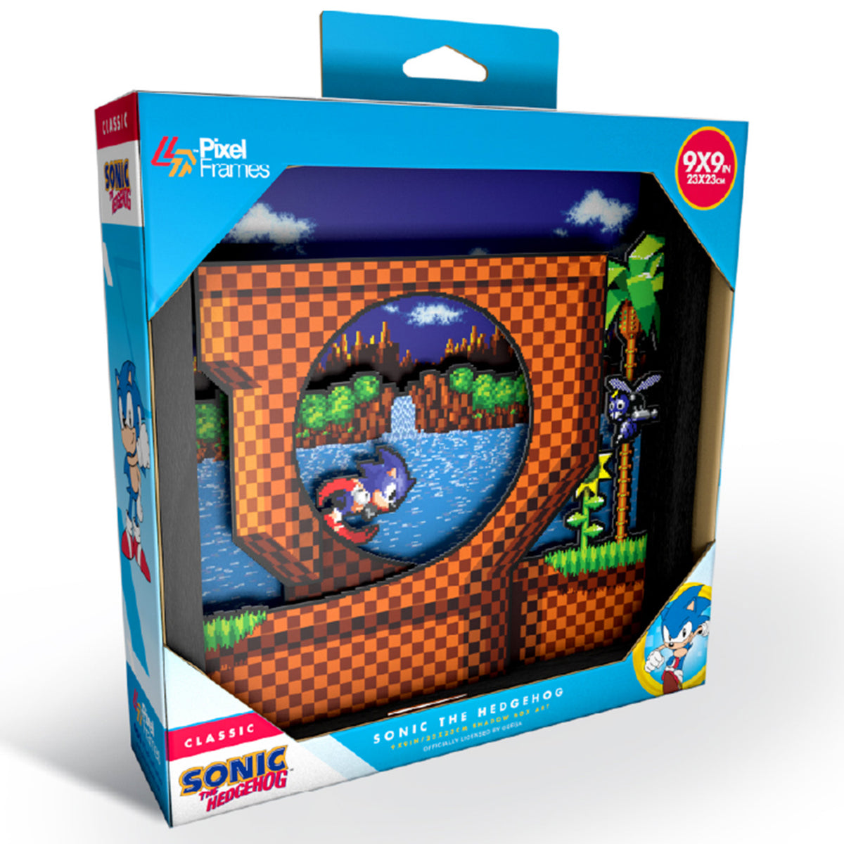 Cadre 3D Loop Scene SEGA Sonic The Hedgehog – Retro MTL