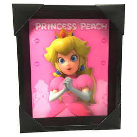 Super Mario Bros. Princess Peach 3D Lenticular Frame