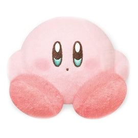 Peluche Kirby assit en laine 5''