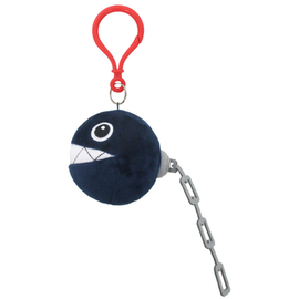 Porte-clés en peluche Super Mario Bros Chain Chomp 4" [Little Buddy]