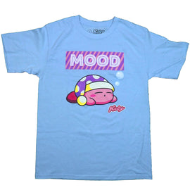 T-Shirt [Sleeping Kirby] Blue