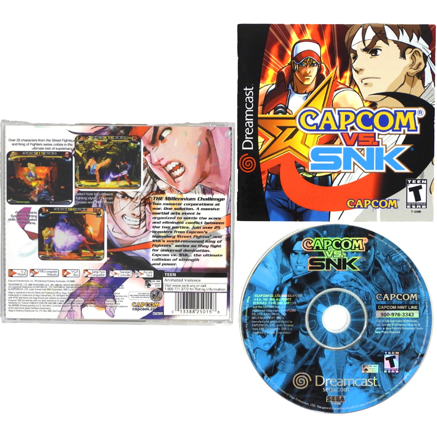 Capcom VS. SNK (Sega Dreamcast)