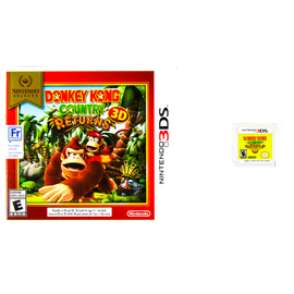 Donkey Kong Country Returns 3D [Nintendo Selects] (Nintendo 3DS)