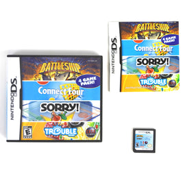 Battleship / Connect Four / Sorry / Trouble (Nintendo DS)