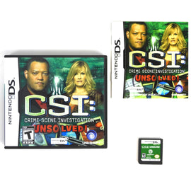 CSI: Crime Scene Investigation Unsolved (Nintendo DS)
