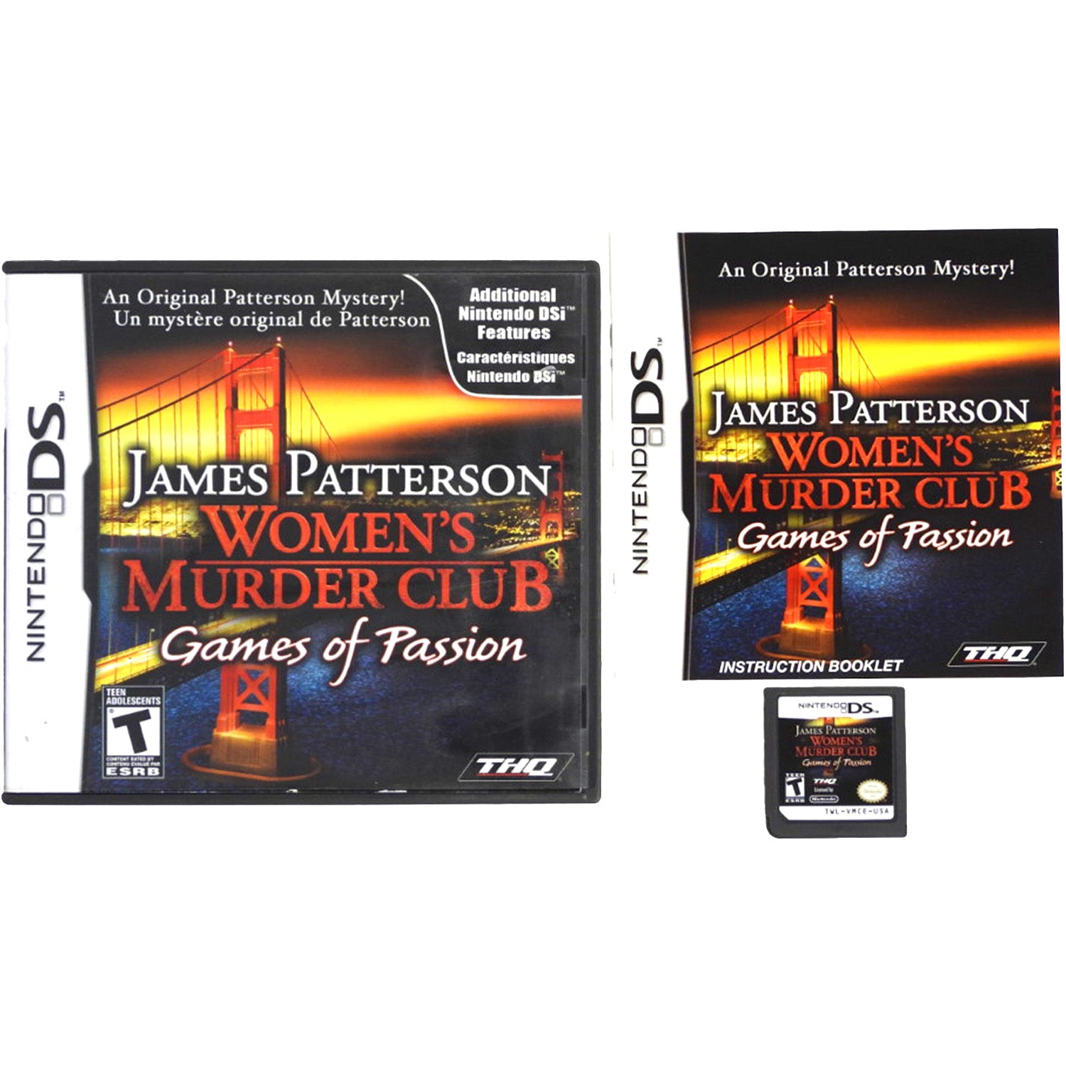 James Patterson's Women's Murder Club: Games of Passion (Nintendo DS)