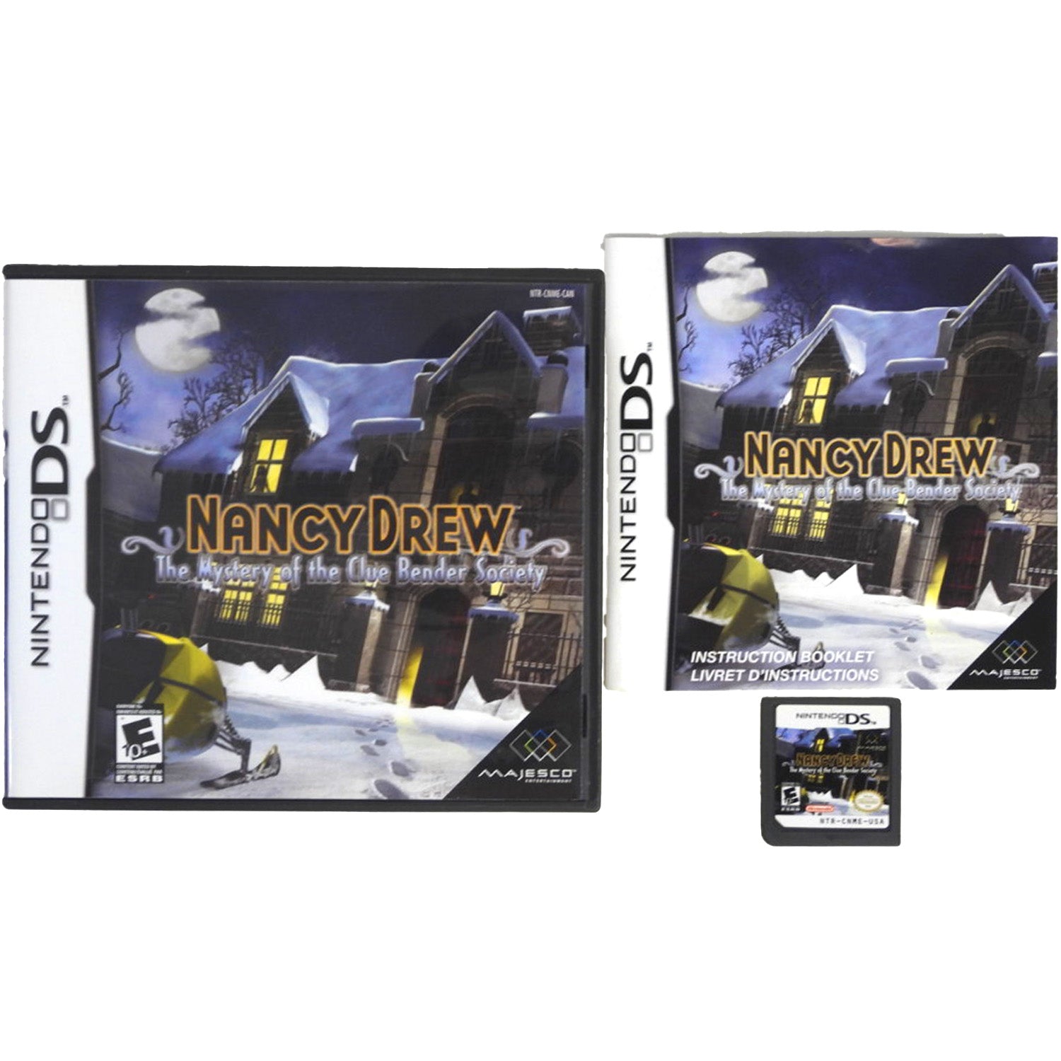 Nancy Drew The Mystery of the Clue Bender Society (Nintendo DS)