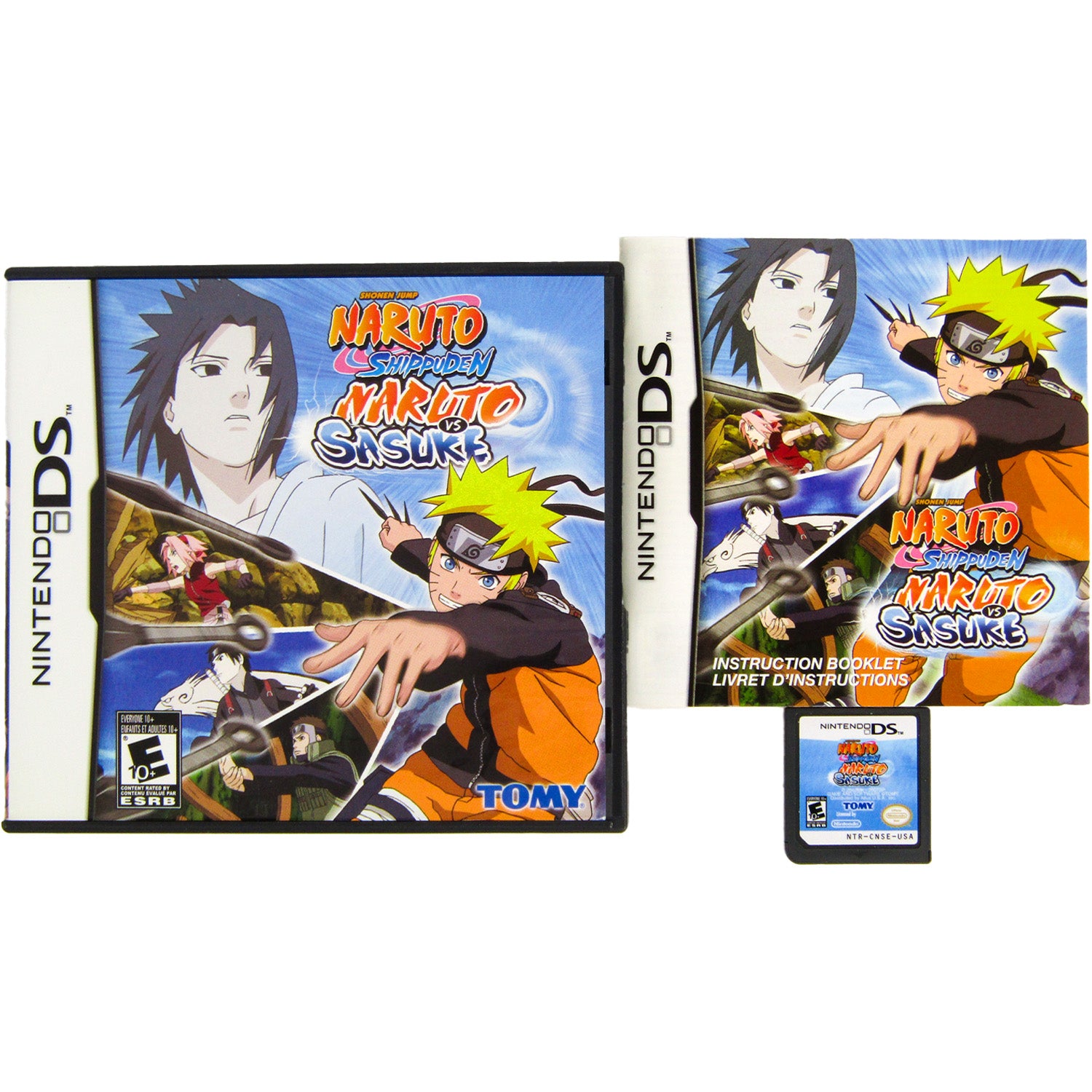 Naruto Shippuden: Naruto vs Sasuke (Nintendo DS)