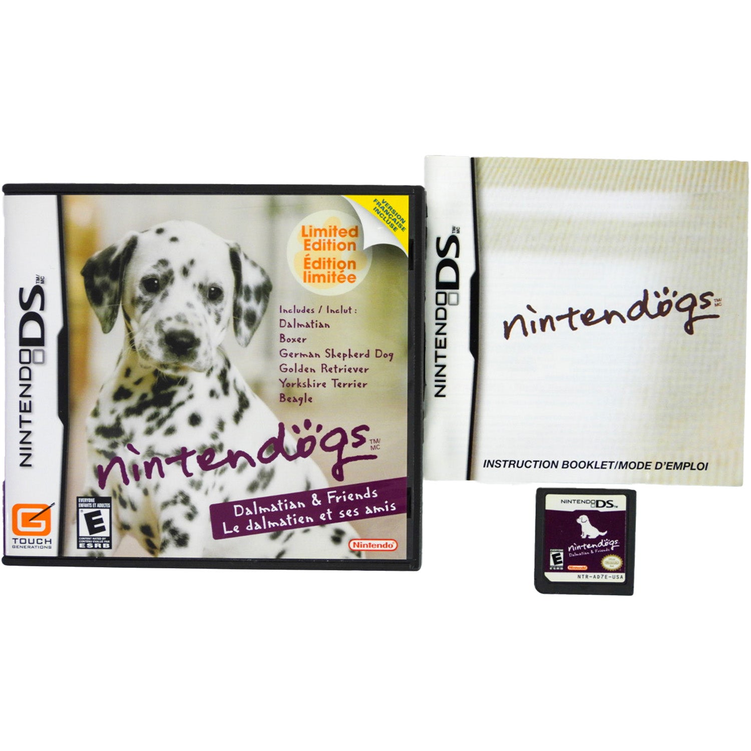 Nintendogs Dalmatian and Friends [Limited Edition] (Nintendo DS)