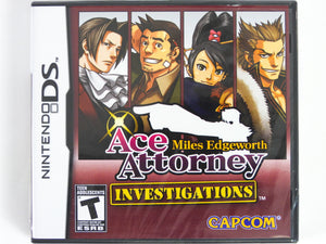 Ace Attorney Investigations: Miles Edgeworth (Nintendo DS) - RetroMTL