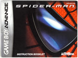 Spiderman [Manual] (Game Boy Advance / GBA)