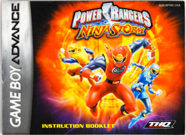 Power Rangers Ninja Storm [Manual] (Nintendo Game Boy Advance / GBA)