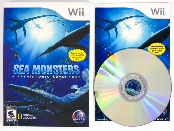 Sea Monsters Prehistoric Adventure (Nintendo Wii)