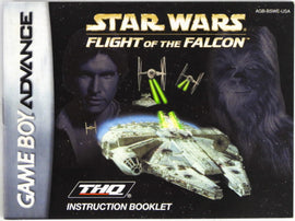 Star Wars Flight of Falcon [Manual] (Nintendo Game Boy Advance / GBA)