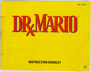 Dr. Mario [Manual] (Nintendo / NES)