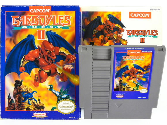 Gargoyle's Quest II 2 The Demon Darkness (Nintendo / NES)