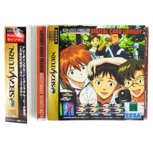 Neon Genesis Evangelion Digital Card Library [JP Import] (Sega Saturn)