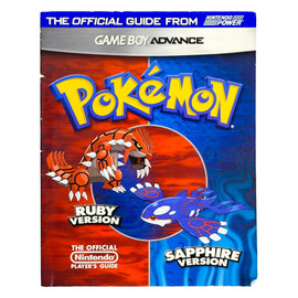 Pokemon Ruby & Sapphire Player's Guide [Nintendo Power] (Game Guide)
