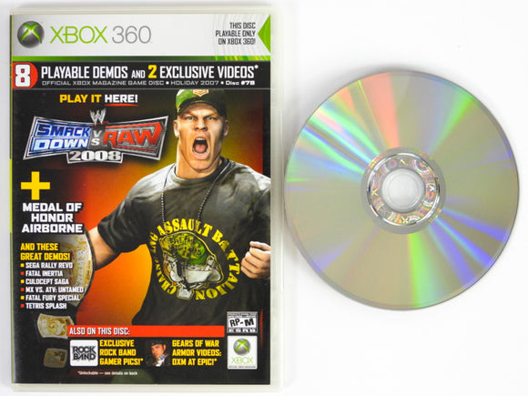 Official Xbox Magazine Demo Disc 78 (Xbox 360)