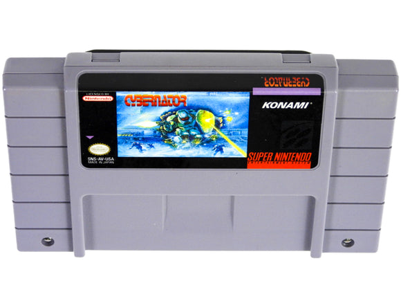 Cybernator (Super Nintendo / SNES)