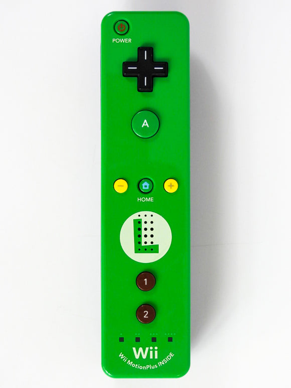 Green Luigi Wii Remote (Nintendo Wii)