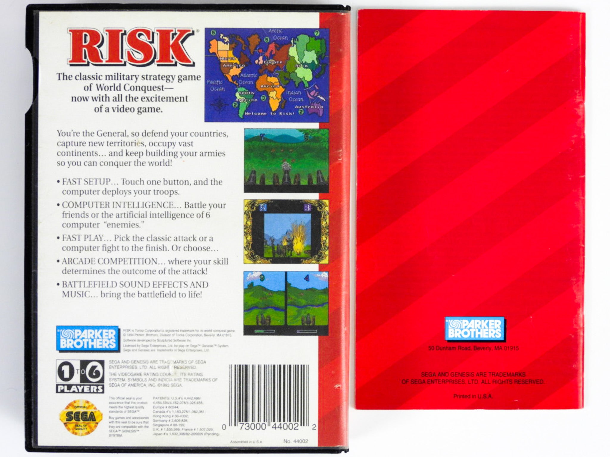Risk Sega Risk (Sega Genesis) – Retro MTL