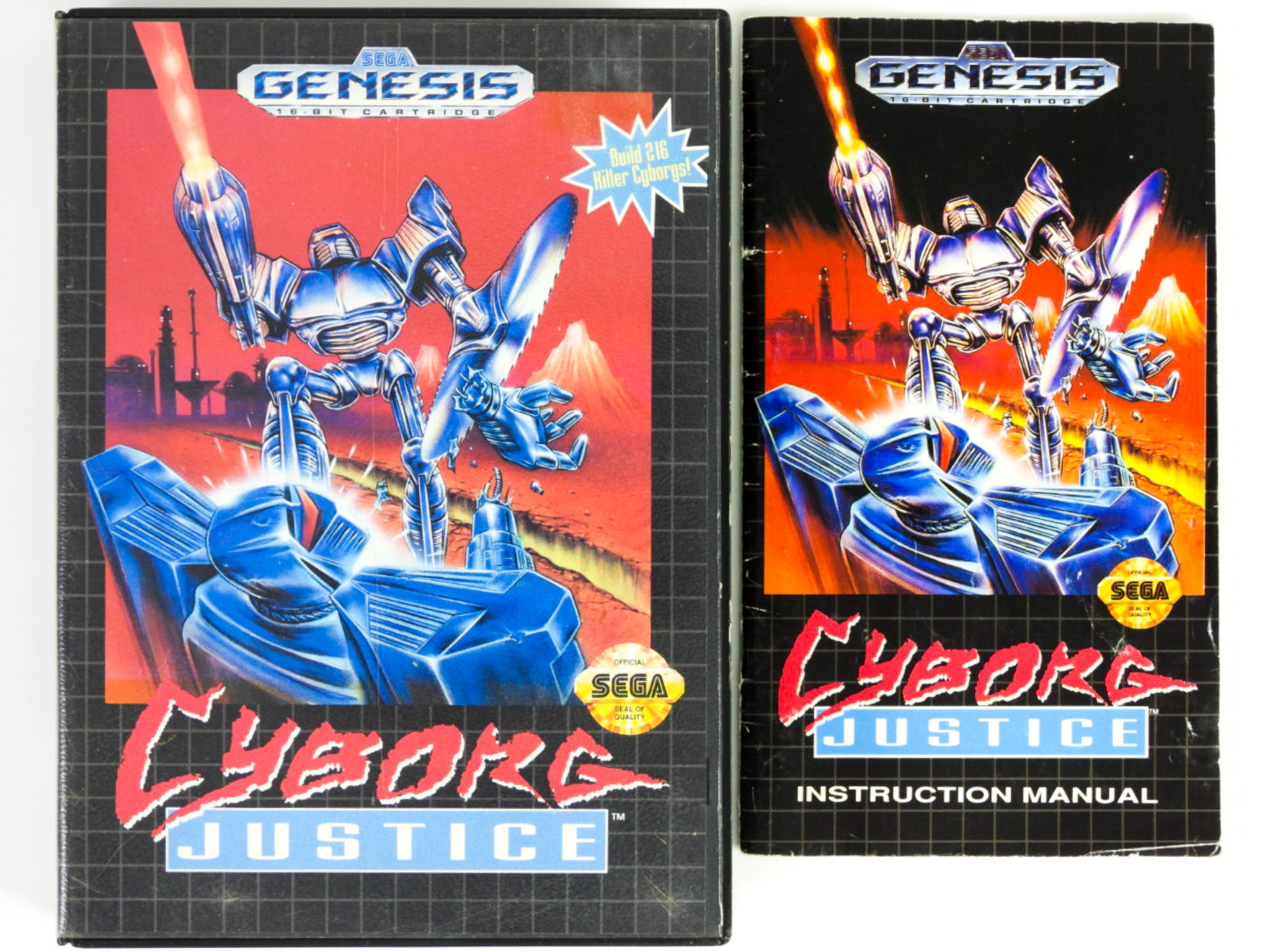 Cyborg Justice Megadrive PAL - Prix - Photo - Présentation Cyborg Justice Megadrive PAL - Prix - Photo - Présentation