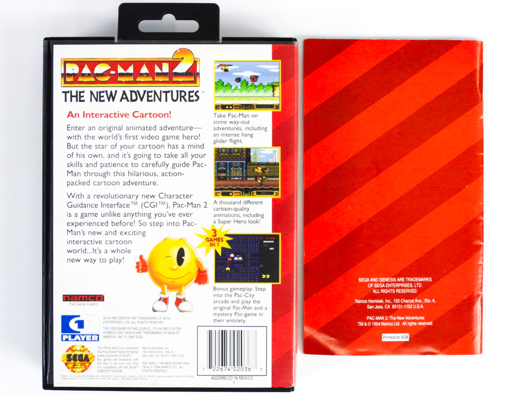 Freaky Pacman Pac-Man 2 The New Adventures (Sega Genesis) – RetroMTL