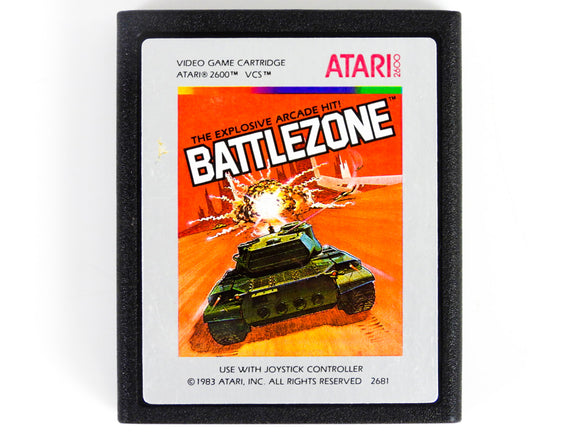 Battlezone [Silver Label] (Atari 2600)