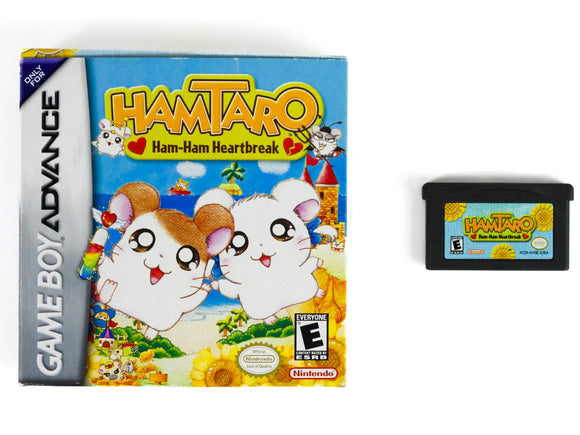 Hamtaro Ham Ham Heartbreak (Game Boy Advance / GBA)