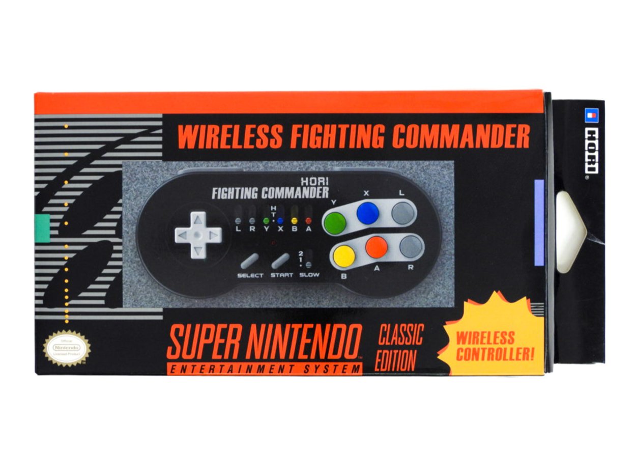Snes Classic Edition Hori Fighting Commander Snes Mini Wireless