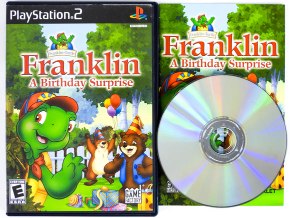 Franklin The Turtle: A Birthday Surprise (Playstation 2 / PS2)