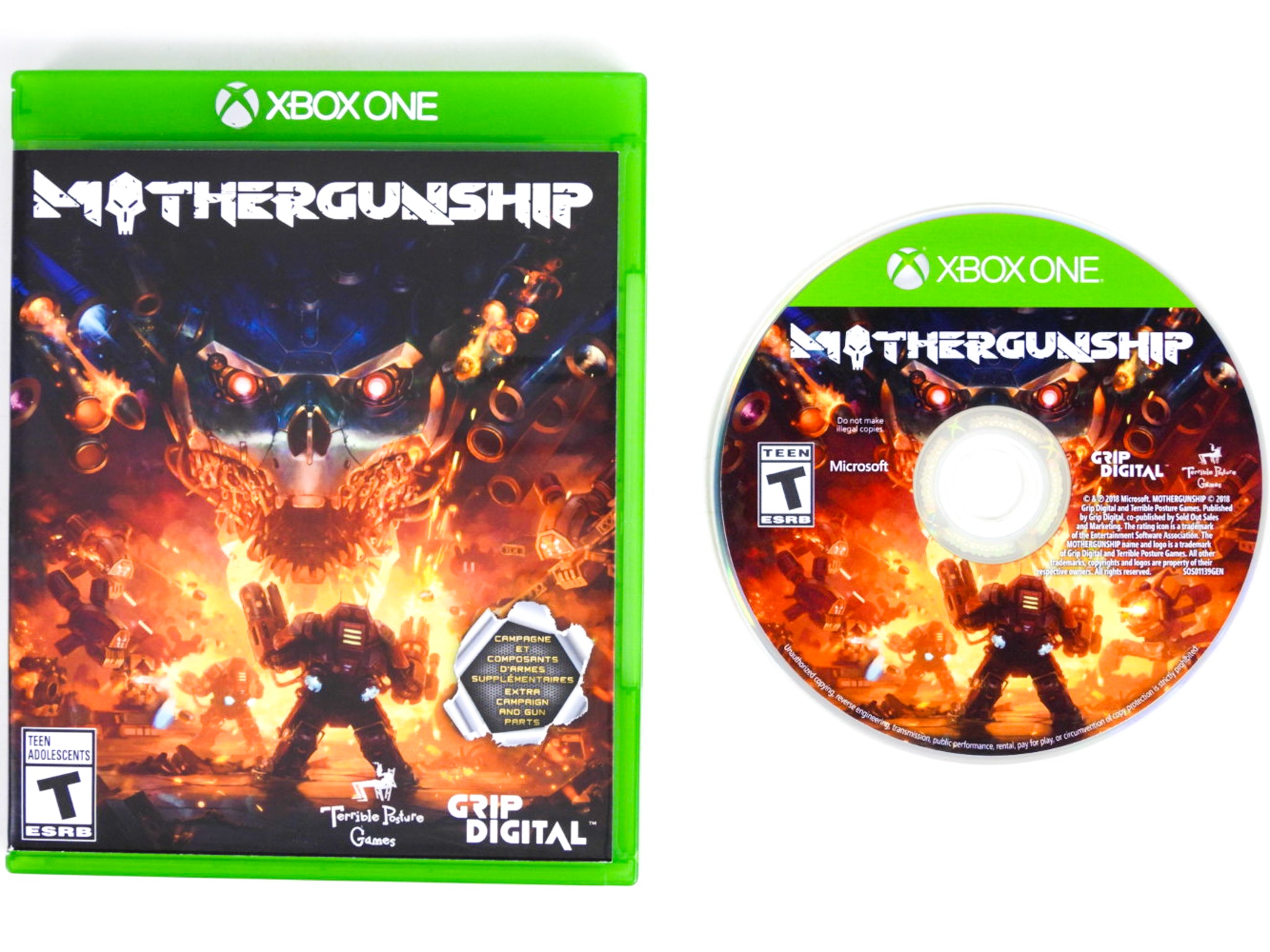 Modular Gun Crafting MOTHERGUNSHIP Xbox One Game - Bullet Hell FPS With ...