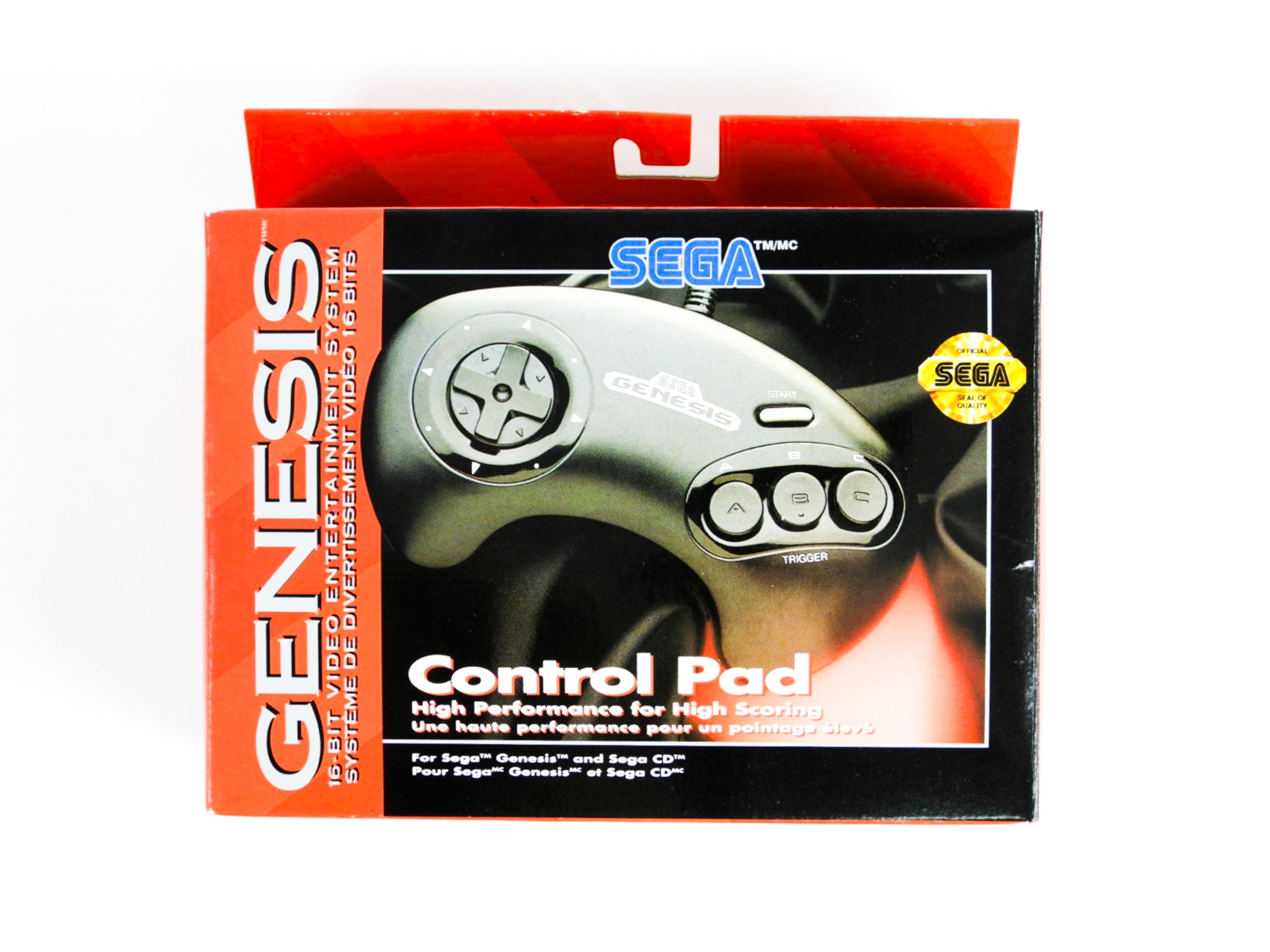 Sega Genesis 3 Button Controller (Sega Genesis) – RetroMTL