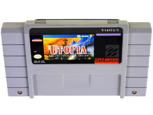 Utopia The Creation Of A Nation (Super Nintendo / SNES)