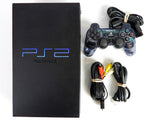 PlayStation 2 System Black with 1 Unassorted Controller (PS2)