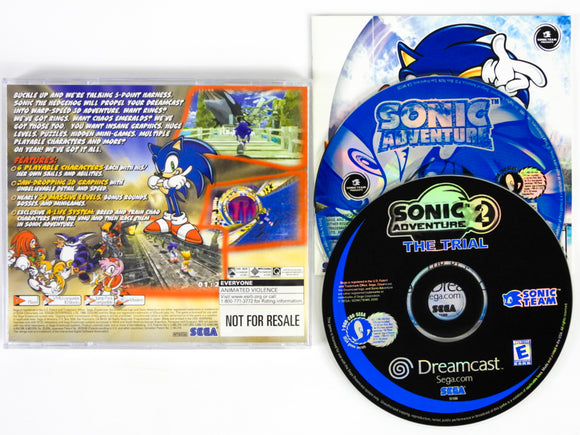 Sonic Adventure [Not For Resale] (Sega Dreamcast)