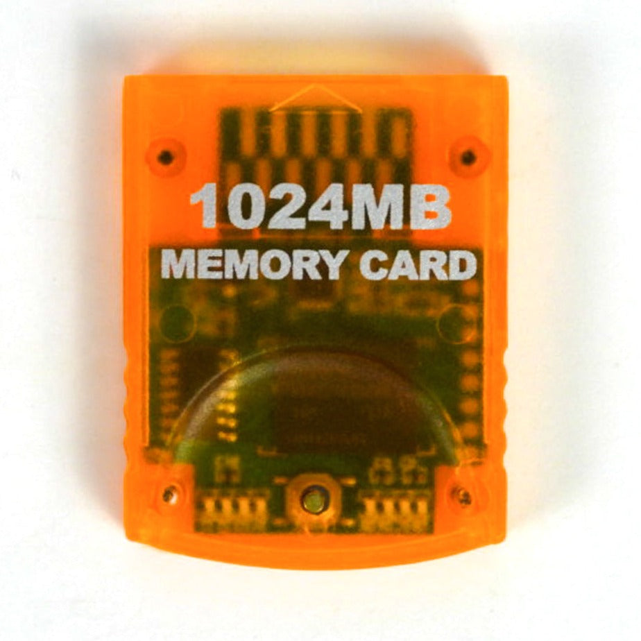 Unofficial Memory Card 1024MB [16344 Blocks] (Nintendo GameCube ...