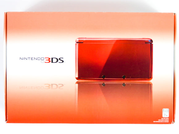 Nintendo 3DS System Flame Red