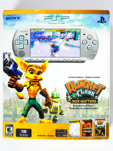 PlayStation Portable System [PSP-3000] [Ratchet & Clank Edition] Silver (PSP)